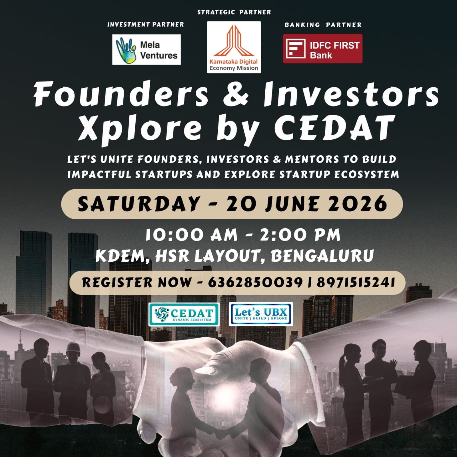 Founders & Investors Xplore by CEDAT