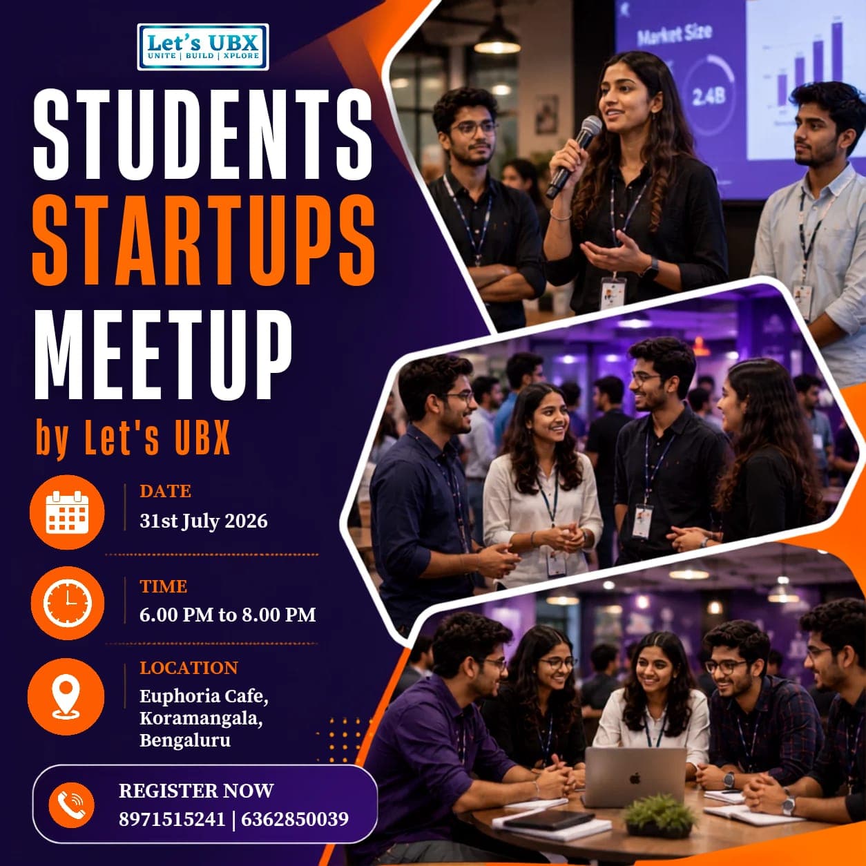 Student Startups Meetup by Let's UBX