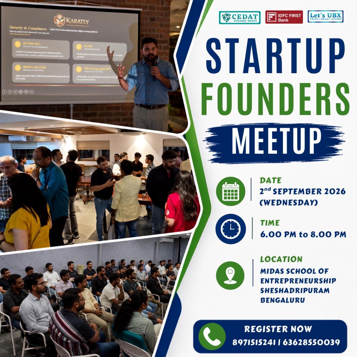 Startup Founders Meetup by CEDAT