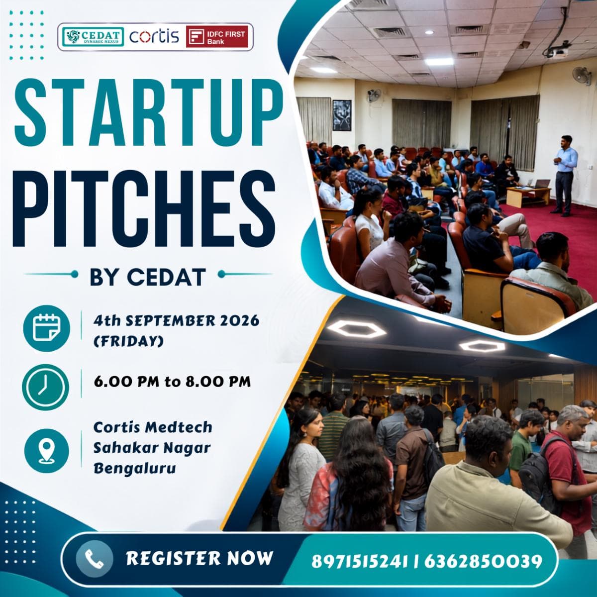 Startup Pitches by CEDAT