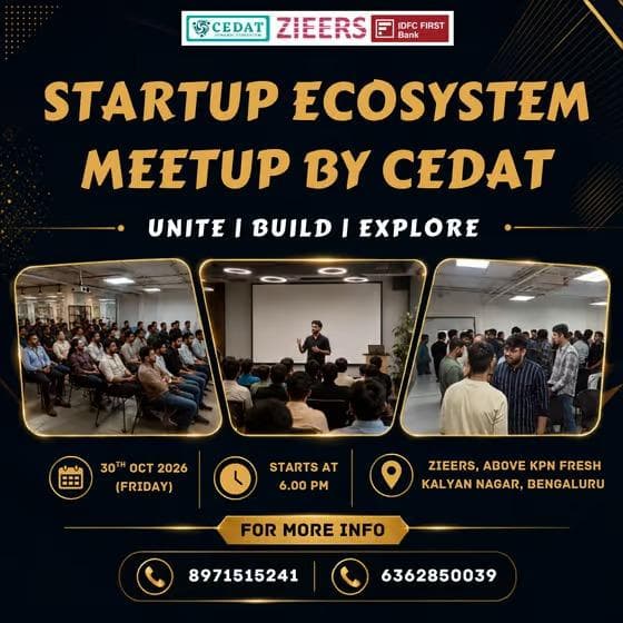 Startup Ecosystem Meetup by CEDAT